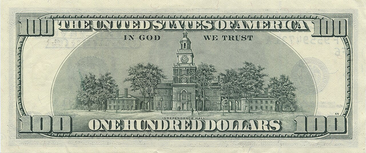 Billet de 100 Dollars
